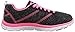 Skechers Sport Women's Pretty City Fashion Sneaker,Black/Hot Pink,8.5 M US
