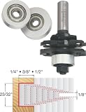 Freud 61-102 1/8-Inch Stacked Slot Cutter Router Bit Set