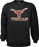Texas Longhorns Black Guardian Crewneck Sweatshirt