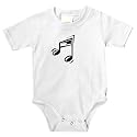 Funny Music Note Onesie