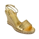 Mossimo Gld/Pltnm Pasha Ankle Espdrll - 5.5