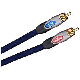 Monster Cable ULT I1000-4 THX Ultra 1000 Audio Interconnect by Monster