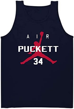 Kirby Pucket Minnesota Twins "Air Puckett" TANK TOP ADULT MEDIUM