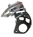 Shimano FD-M410 Deore Triple Front Derailleur E-Type BB Mount DP TS 9S Silver
