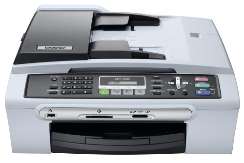 Childrens Toyshop  Computer : Brother MFC-260C Compact Colour Inkjet Multi-function Printer with Fax