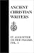 Search : 29. St. Augustine on the Psalms, Vol. 1 (Ancient Christian Writers)