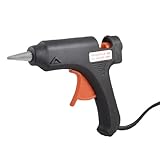 uxcell グルーガン AC 100-240V オレンジ トリガー 20W ウッドワーク クラフト クラフト 1個入り