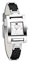 Tommy Hilfiger Women's Crystal Accented Black Leather Watch #1780374