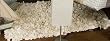 Glenna Jean Cream Shaggy Rug measures 2' x 3'.