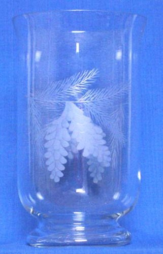 Individually Hand Etched Pine Shade 11.5H