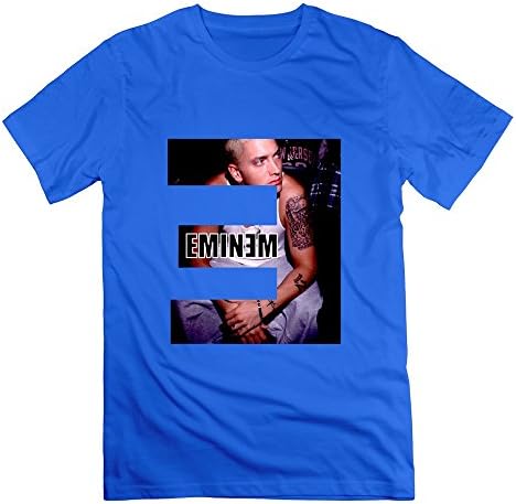 Koala Men's Eminem Rap Infinite T-shirts RoyalBlue Size M