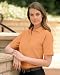 Ladies' Short Sleeve Pique Polo - Tangerine