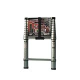 Core Distribution 760 Xtend and Climb 10.5-Foot Aluminum Telescoping Ladder, Type II with Aluminum Coupling
