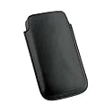 DB Premium Professional iPhone 3G Leather Pocket Pouch (No Clip) - Black
