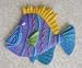 Tropical Fish Plaque Beach Bathroom Aquarium Decor New