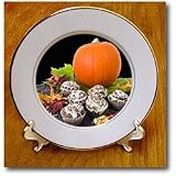 Pumpkin and Cupcakes - 8 Inch Porcelain Plate
