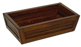 Teak Bathroom Amenities Tray
