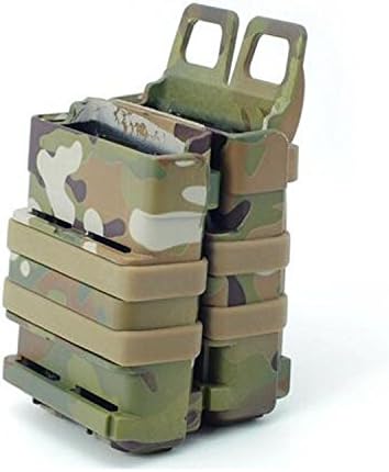 EFOSE® New Digital Multicam FAST DOUBLE Magazine Holster Pouch Set MOLLE SYSTEM , 5.56mm