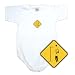Baby Bodysuit White  Sign Netball  Sports