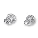 Ladies Diamond Cluster Earrings
