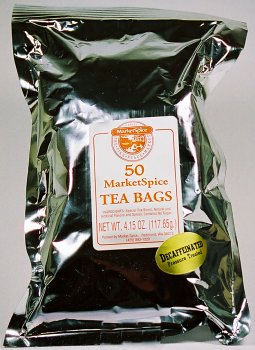 MarketSpice Decaf Teabags 50 Pack by MarketSpice