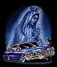 Virgin City (Praying over Car) Art Poster Print - 16