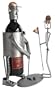 Golfer Putting with Caddy Wine Bottle Holder 6164-LI