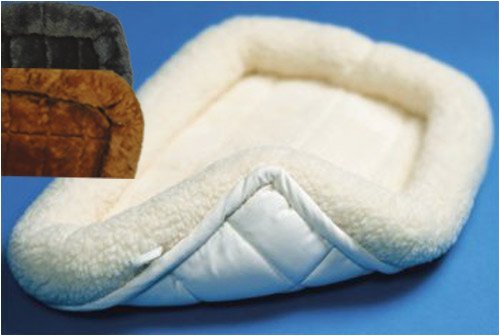 Quiet Time Pet Bed for Dogs & Cats - 24 in. x 18 in. Natural