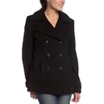 Esprit Women's Wool Blend Military Style Pea Coat