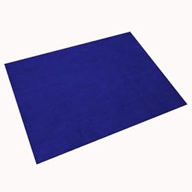 100% ROYAL BLUE ACRYLIC FELT - 1275 1 SHEET 9 X 12