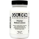 Golden Polymer Gloss Medium-8 ounce