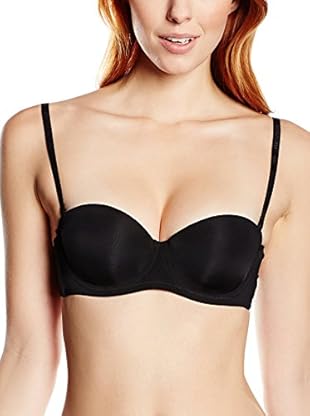 Mosrose Sujetador Balconet Push-up (Negro)