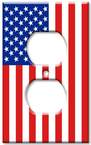 American Flag Switch Plate – Outlet Cover