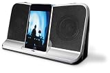 Cyber Acoustics CA-492 Portable Digital Docking Speaker System for iPhone and iPod (Black)