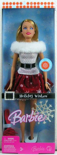 41W6YtflHnL Holiday Wishes Barbie Doll