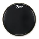 Aquarian Drumheads CC16BK Classic Clear 16-inch Tom Tom Drum Head, gloss black