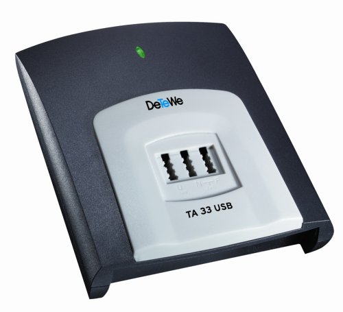 DeTeWe TA33 USB ISDN-Terminaladapter mit USB-Schnittstelle