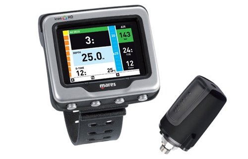 Net-Ready Mares Icon HD Nitrox Dive Computer w/ Transmitter