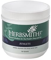 Herbsmith Athlete Herbal Blend for Dogs and Cats, 150 Gram Jar