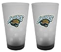 Jacksonville Jaguars Frosted Pint Glass (16-Ounce, Set of 2)