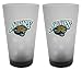 Jacksonville Jaguars Frosted Pint Glass (16-Ounce, Set of 2)