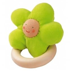 Grabbing Toy Flower Green