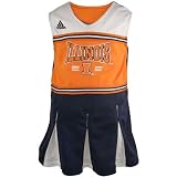 adidas Illinois Fighting Illini Navy Blue Toddler Two-Piece Cheerleader Dress
