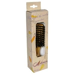 Ambassador Hairbrush, Olivewood Men's Brush, 1 Hairbrush
