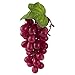 uxcell Plastic Artificial Cluster Grapes Fruit Decorative Red