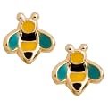 Sterling Silver Disney - Hannah Montana Guitar Enamel Studs