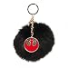 Star Wars Key Chain Furry Pom Pom Handbag Charm hk4aaystw