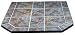 Hearth Pads - BY THE FIRE HEARTH PRODUCTS T-S40-IRONSTONE CERAMIC TILE HEARTH PAD