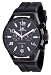 Adee Kaye #AK7232-MIPB Men's Silicone Rubber Strap Chronograph Watch