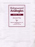 Ridgewood Analogies, Book One, Answer Key